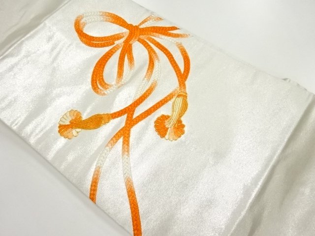 JAPANESE KIMONO / NAGOYA OBI / EMBROIDERY / KUMIHIMO 